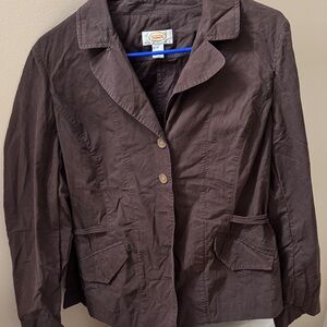 Christopher & Banks Dark Brown Women's Blazer